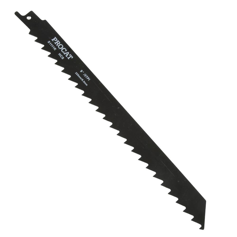 Puukkosahanterä S1111K 3 kpl karkealle puulle 225 mm x 3 tpi