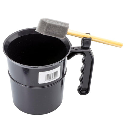 Maaliastia 0.5L kahvalla + kansi kuvituskuva