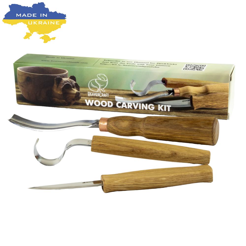 Kaiverrustalttasarja BeaverCraft 3 osaa