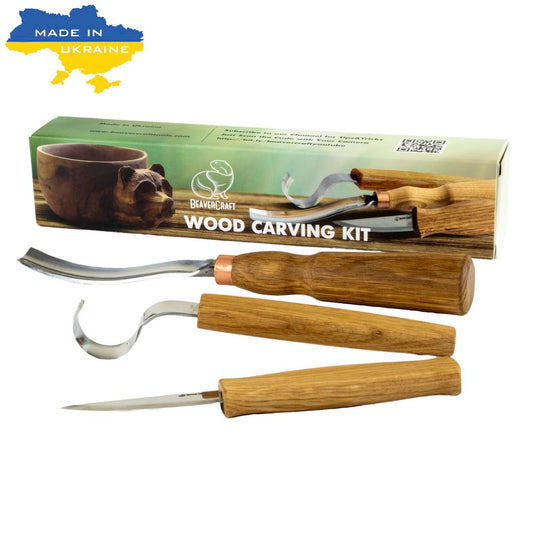 Kaiverrustalttasarja BeaverCraft 3 osaa