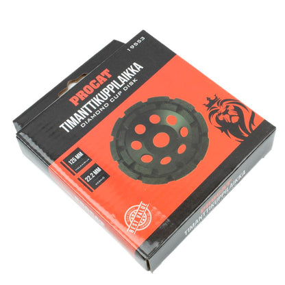 Procat Timanttikuppilaikka 125 mm 22.2 mm keskiö