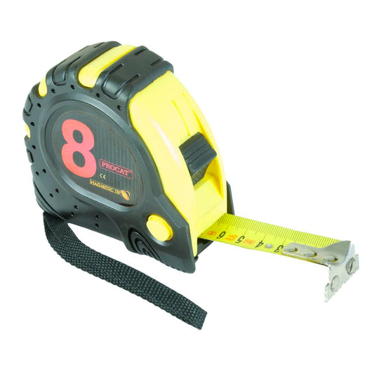 Rullamitta 8 m x 25 mm Magneetti
