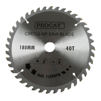 Procat Pyörösahanterä 180 x 40H  keskiö 20 prikka 16 mm