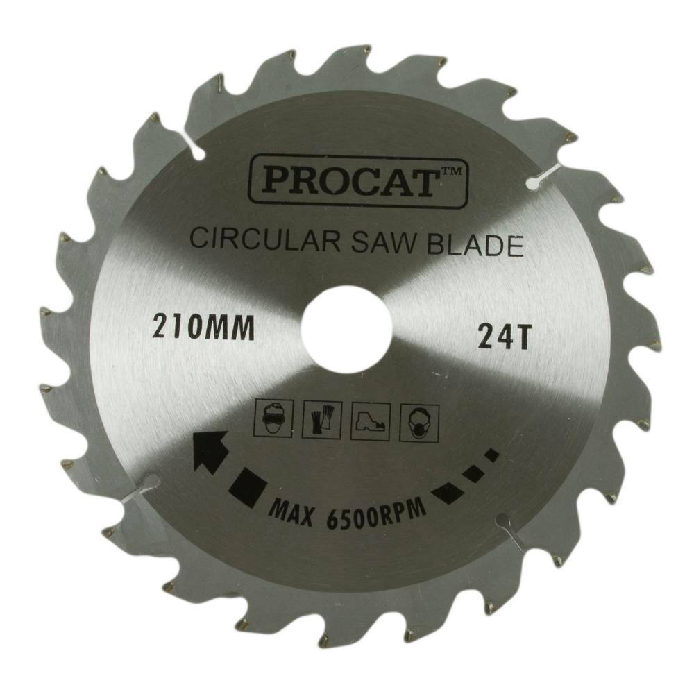 Procat Pyörösahanterä 210 x 24H  keskiö 30 prikka 16 mm