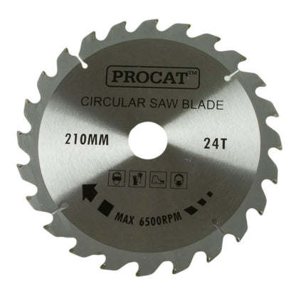 Procat Pyörösahanterä 210 x 24H  keskiö 30 prikka 16 mm