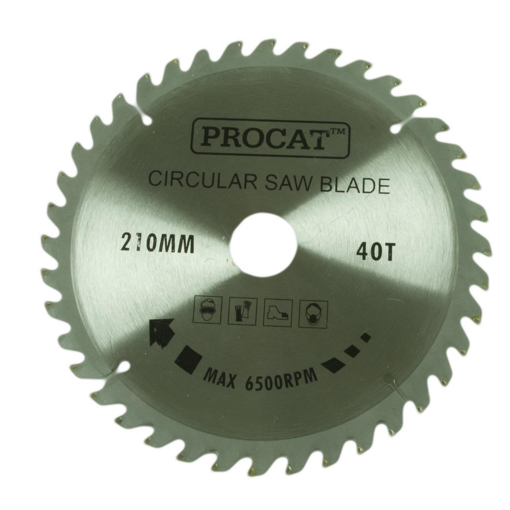 Procat Pyörösahanterä 210 x 40H  keskiö 30 prikka 16 mm