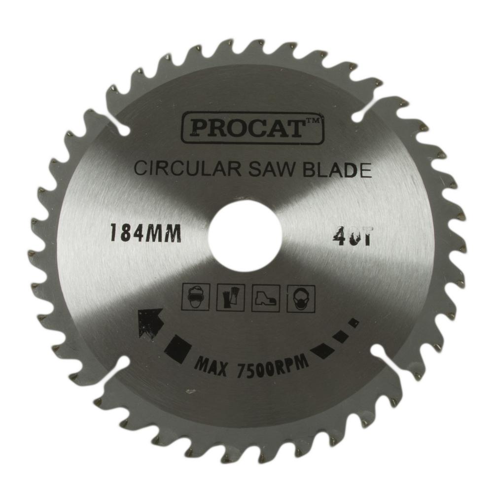 Pyörösahanterä Procat 184 x 40H