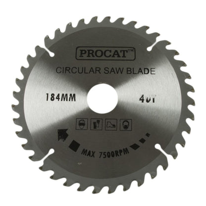 Pyörösahanterä Procat 184 x 40H
