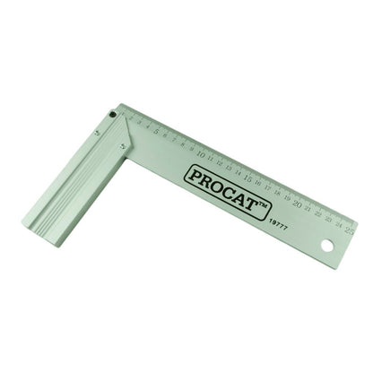 Procat Suorakulma 25 cm alumiini