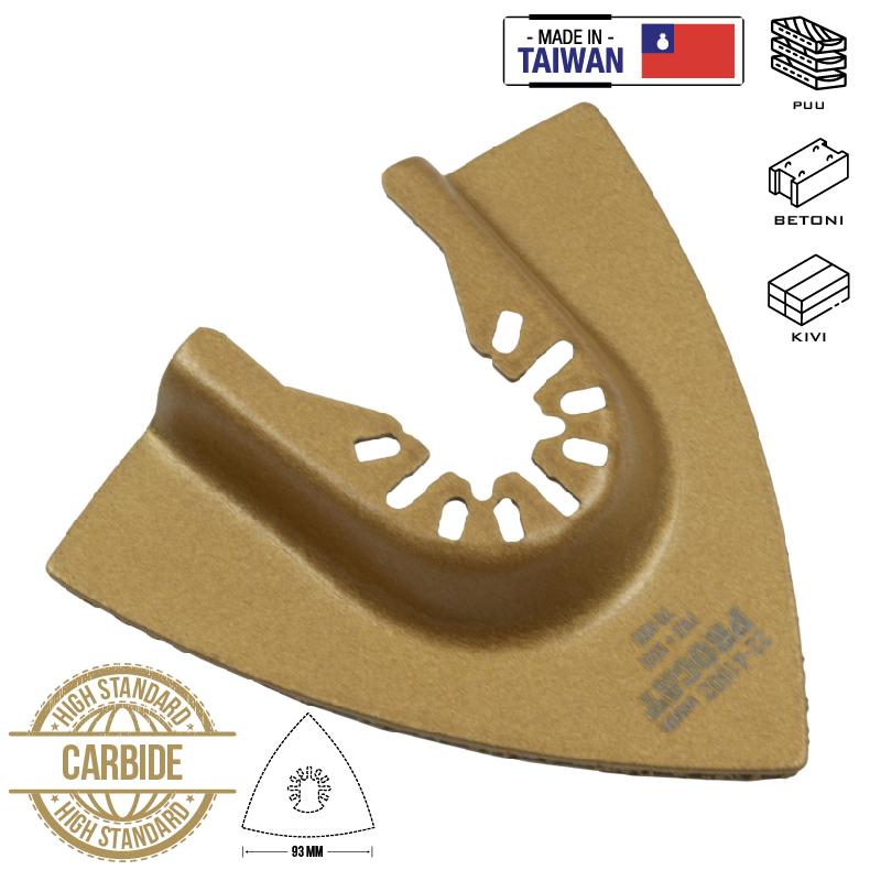 Procat Monitoimikoneen kovametalliraspi 78 mm