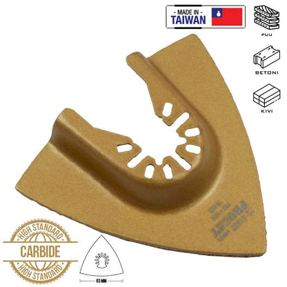 Procat Monitoimikoneen kovametalliraspi 78 mm
