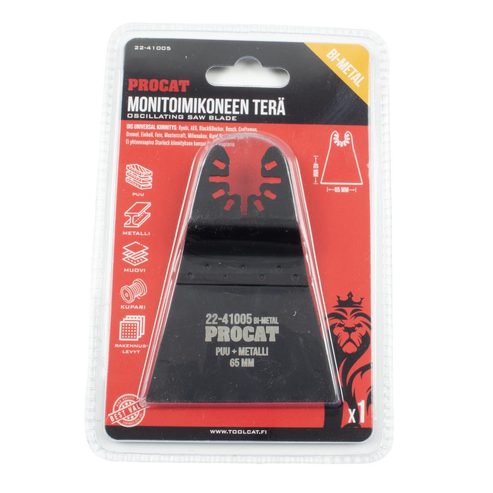 Procat Monitoimikoneen terä 65 x 40 mm BIM puu ja metalli