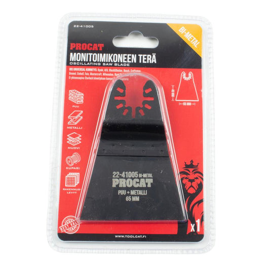 Procat Monitoimikoneen terä 65 x 40 mm BIM puu ja metalli