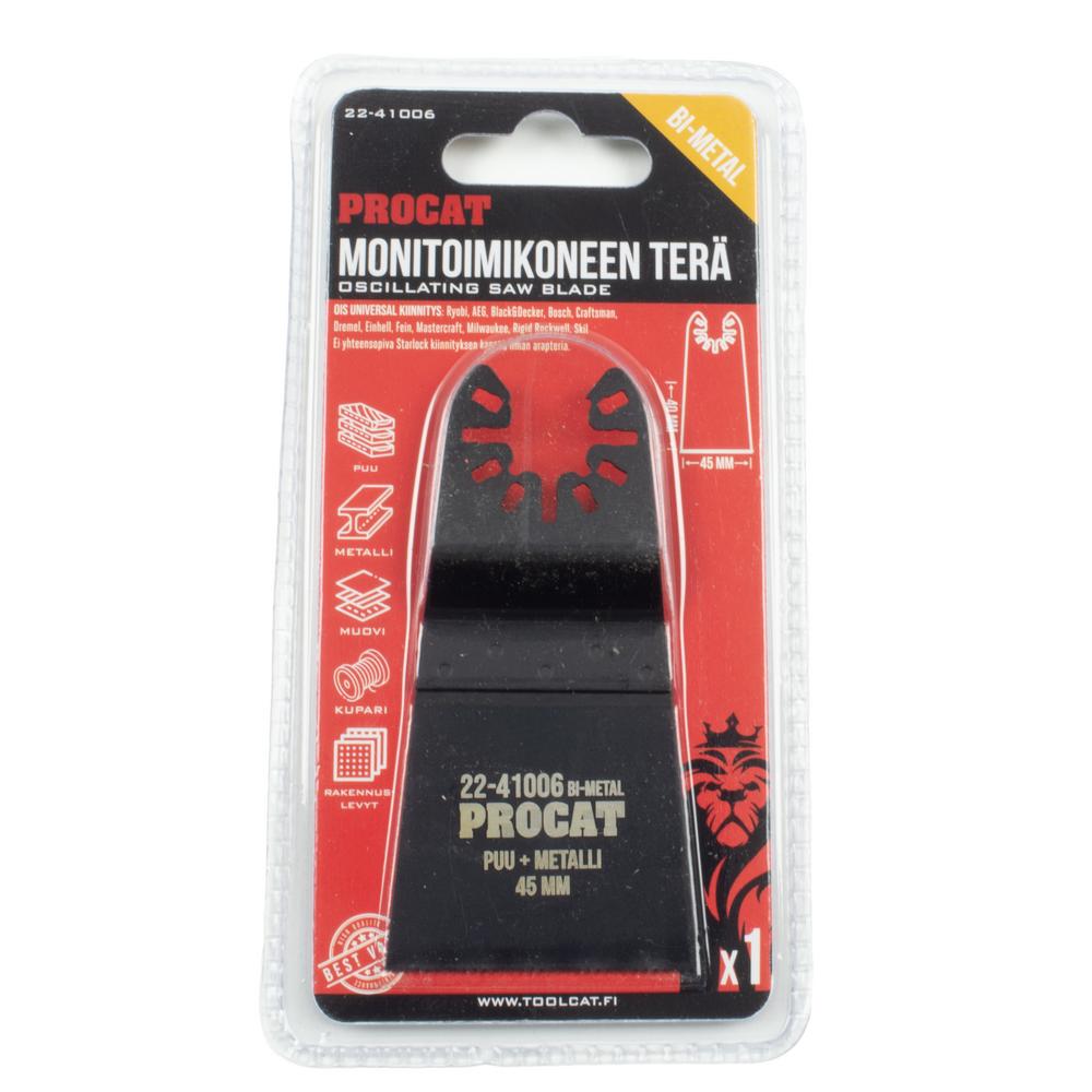 Procat Monitoimikoneen terä 45 mm BIM puu ja metalli