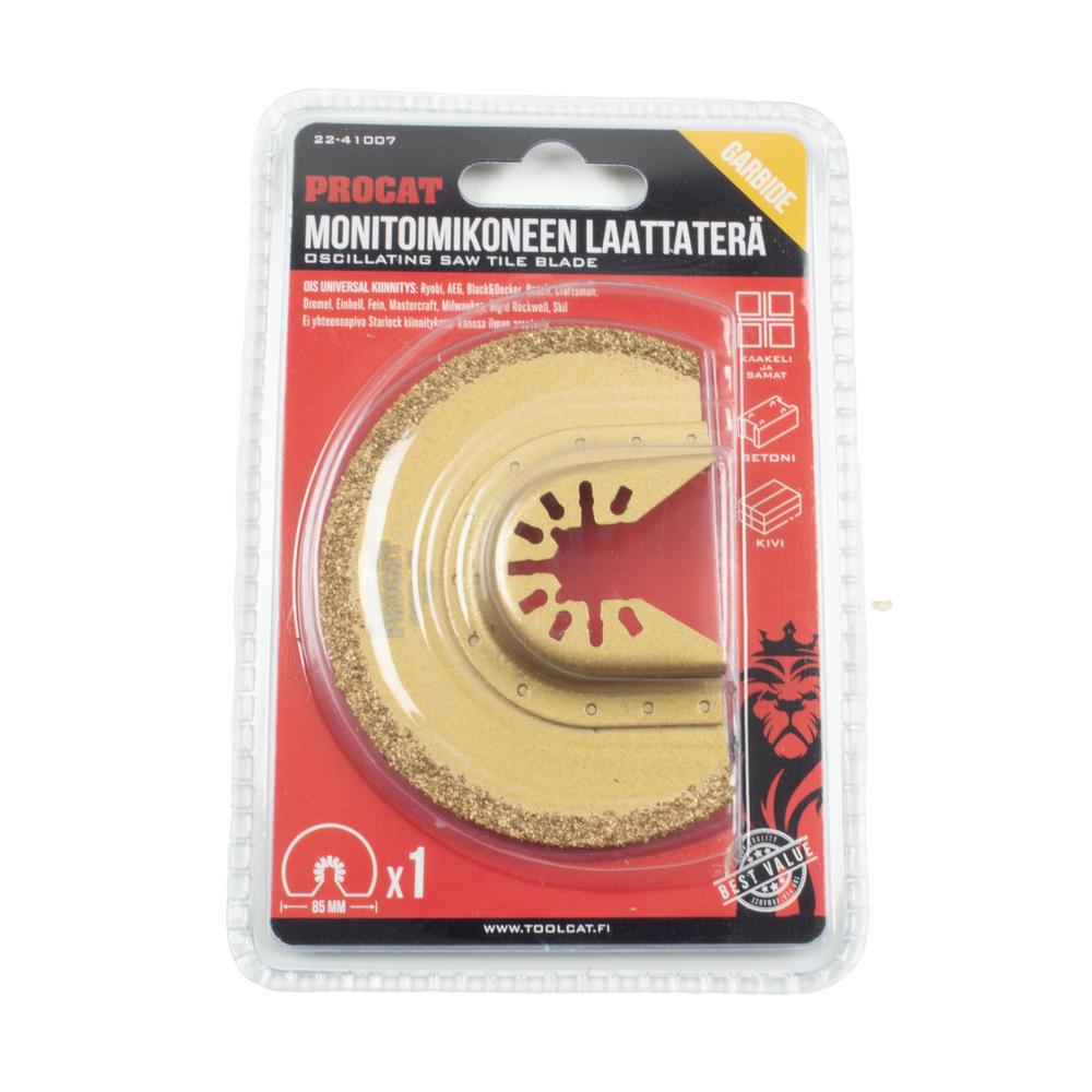 Procat Monitoimikoneen laattaterä 85 mm