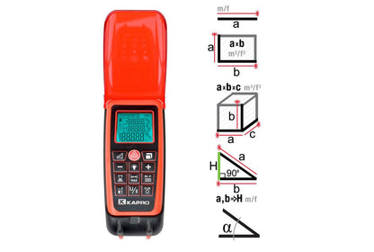 Laseretäisyysmittari Kapro K7    Bluetooth 100 m