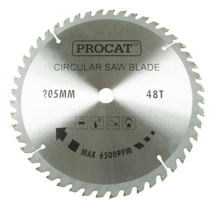Procat Pyörösahanterä 205 x 40H  keskiö 16 mm