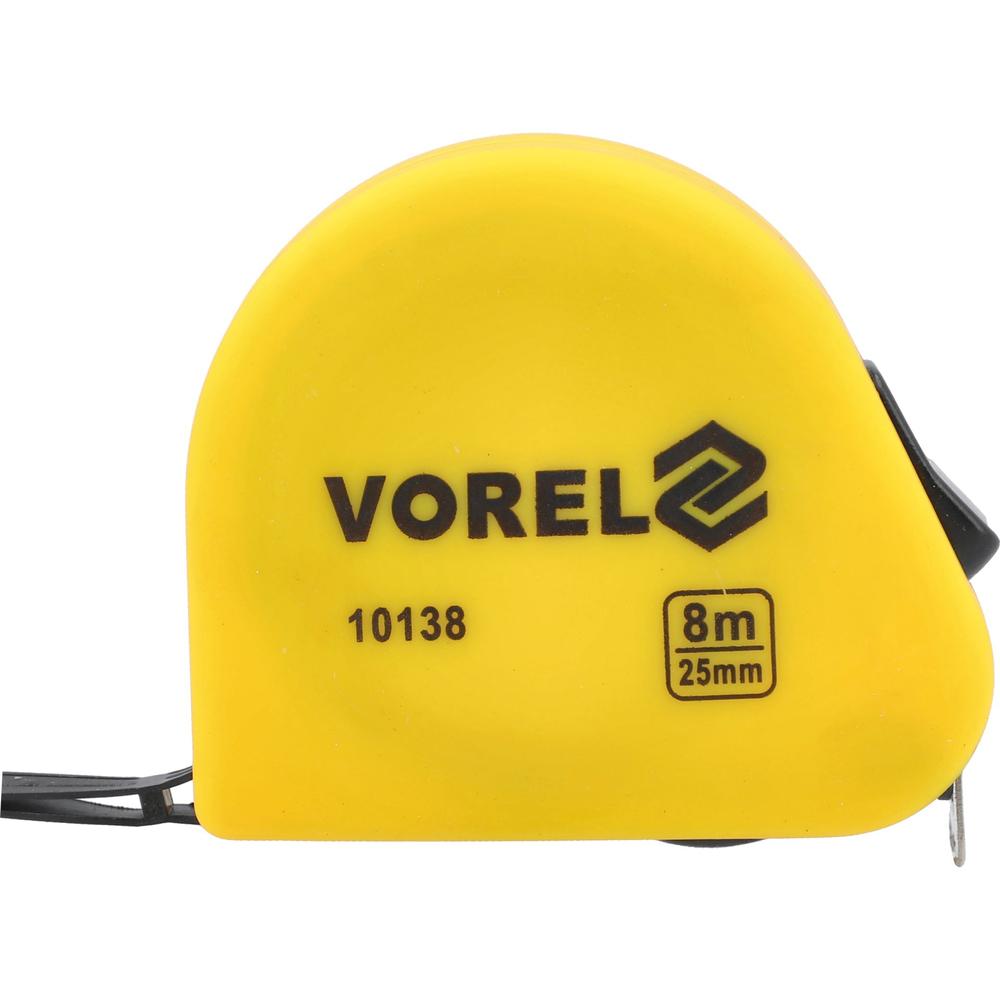 Vorel Rullamitta 8 m x 25 mm muovirunko