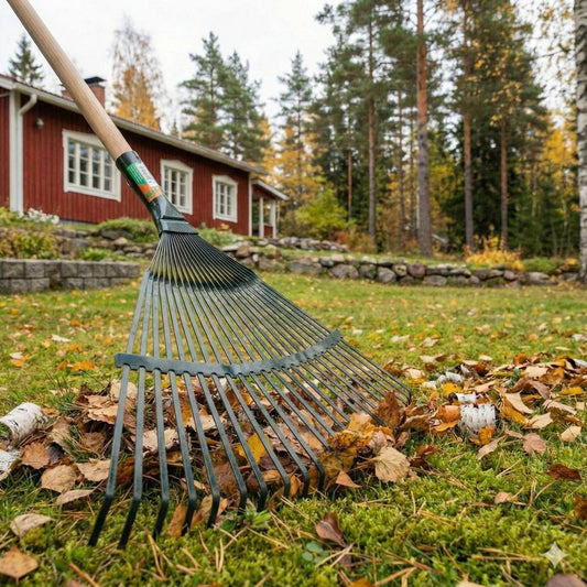 Flo Lehtiharava metalli 425 mm kuvituskuva