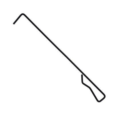 Lund Ulkotulisija 56 cm jalalla  valurauta + hiilihanko