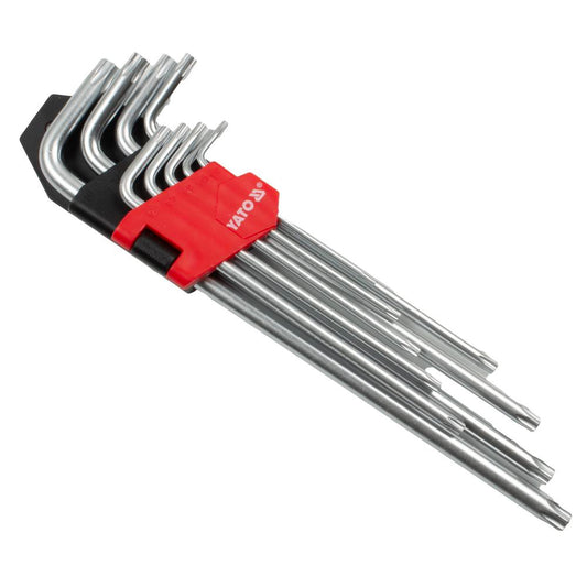 Yato Torx avainsarja pitkä 9-os  T10-T50 52-55 HRC
