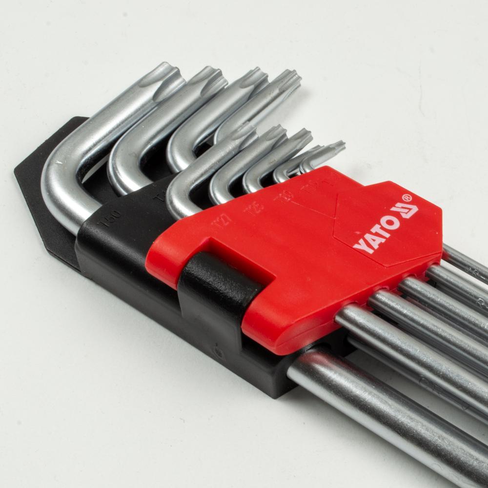 Yato Torx avainsarja pitkä 9-os  T10-T50 52-55 HRC