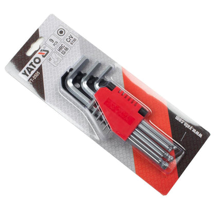 Yato Torx avainsarja pitkä 9-os  T10-T50 52-55 HRC
