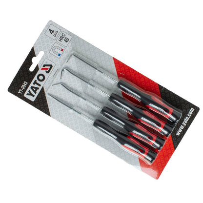 Yato Piikki- ja koukkusarja mini magneetilla 4-os.
