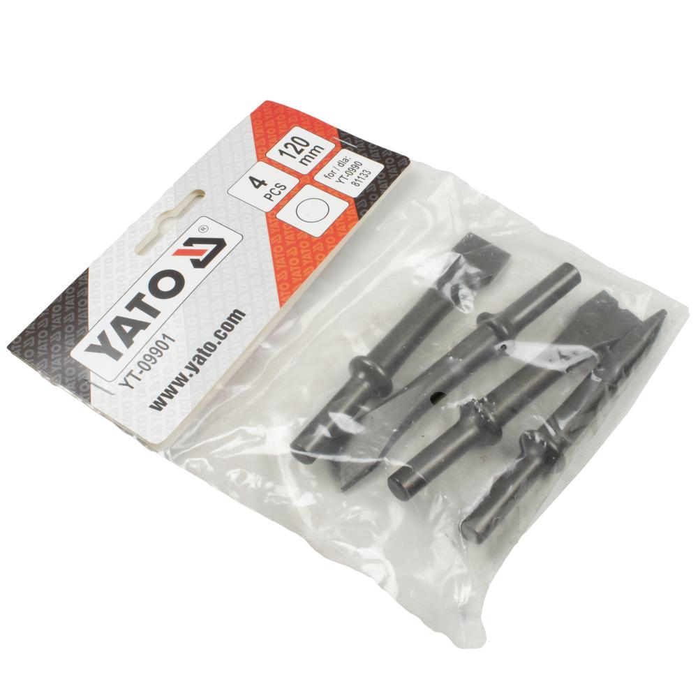 Yato Paineilmavasaran talttasarja 120 mm 4-os