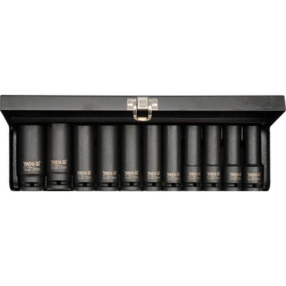 Yato Syvähylsysarja 1/2" 11-os   10-24 mm CrMo SCM-440