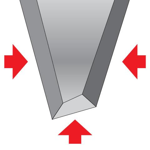 Yato Käsisaha 500 mm 7 TPI 50-54 HRC 3-leikkuuterä