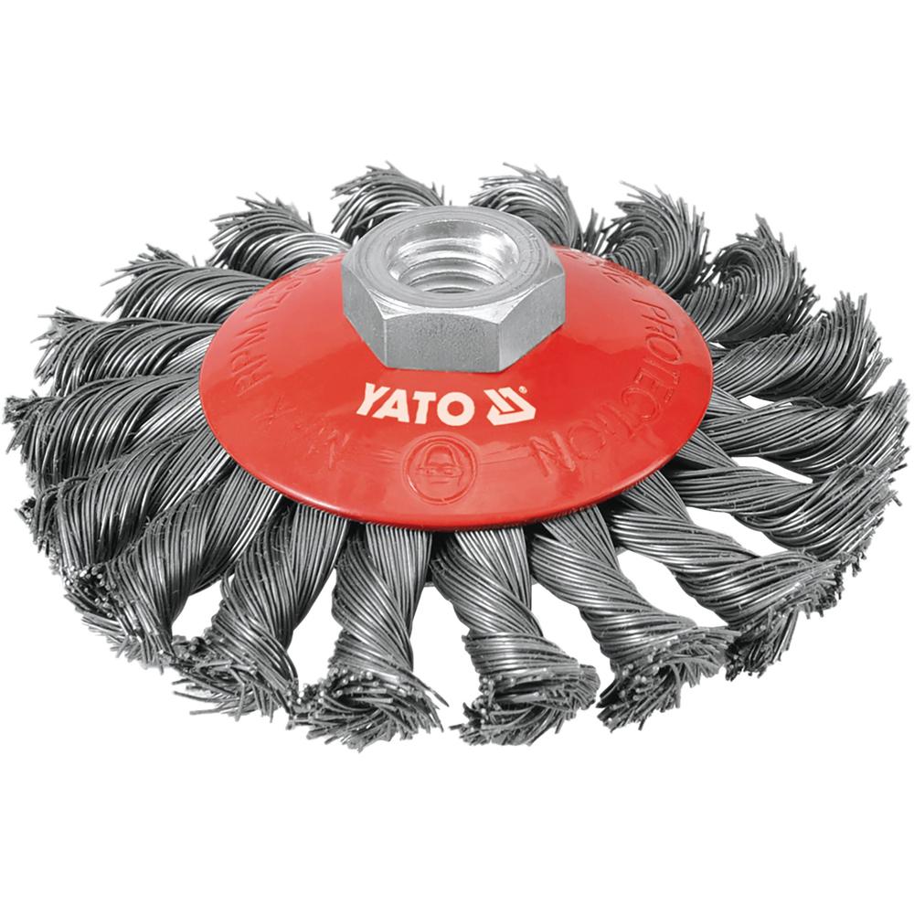 Yato Pyöröharja M14 100 mm RST punottu