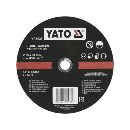 Yato Katkaisulaikka kivelle 230 x 3.2 mm 5 kpl / pkt