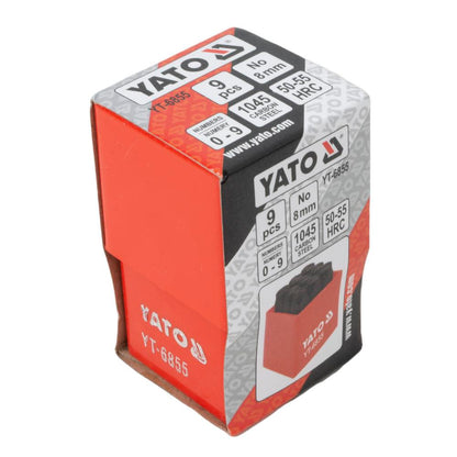 Yato Numeromeistisarja 8 mm