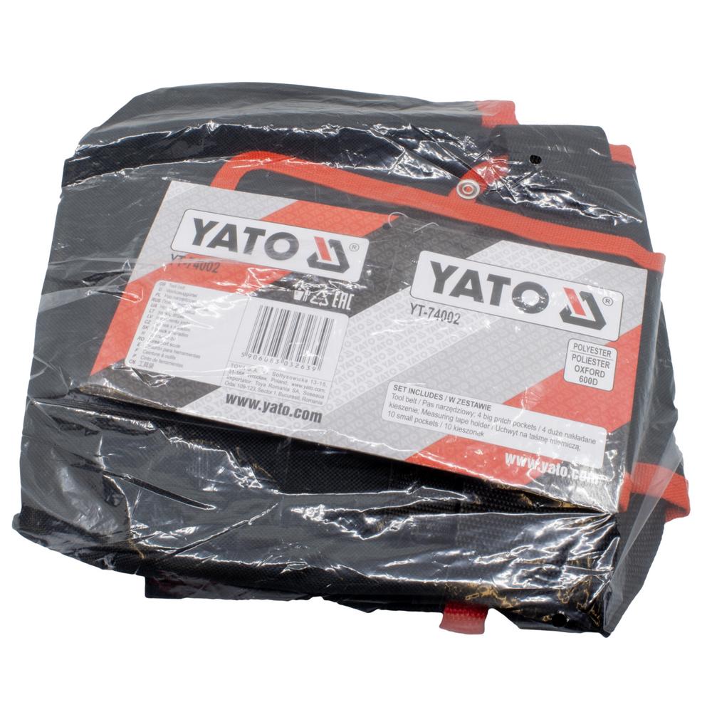 Yato Työkaluvyö Polyester 600D myyntipakkaus
