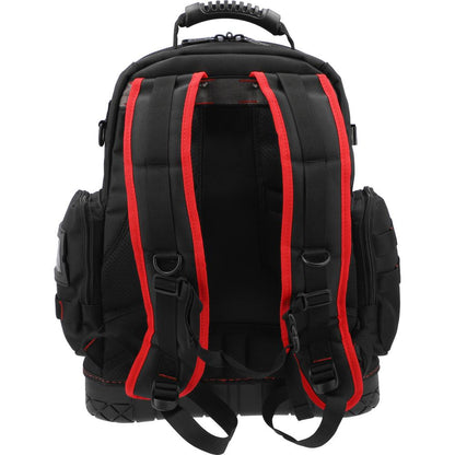 Yato Työkalureppu 30L 75 taskua 37 × 18 × 46 cm takaa