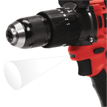 Yato Akkuiskuporakone 18V 75Nm valo