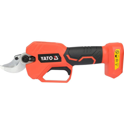 Yato Akkuoksasakset 18V + 2.0 Ah akku ja laturi sarja sivulta
