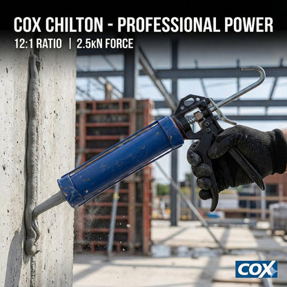 Cox Silikonipuristin Chilton 310 ml, 12:1 puristussuhde