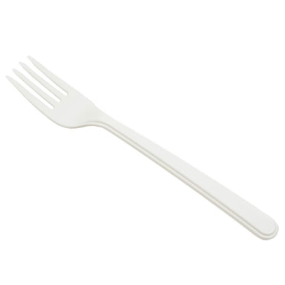 Haarukka 18 cm valkoinen