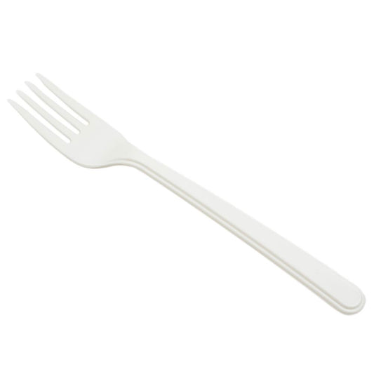 Haarukka 18 cm valkoinen