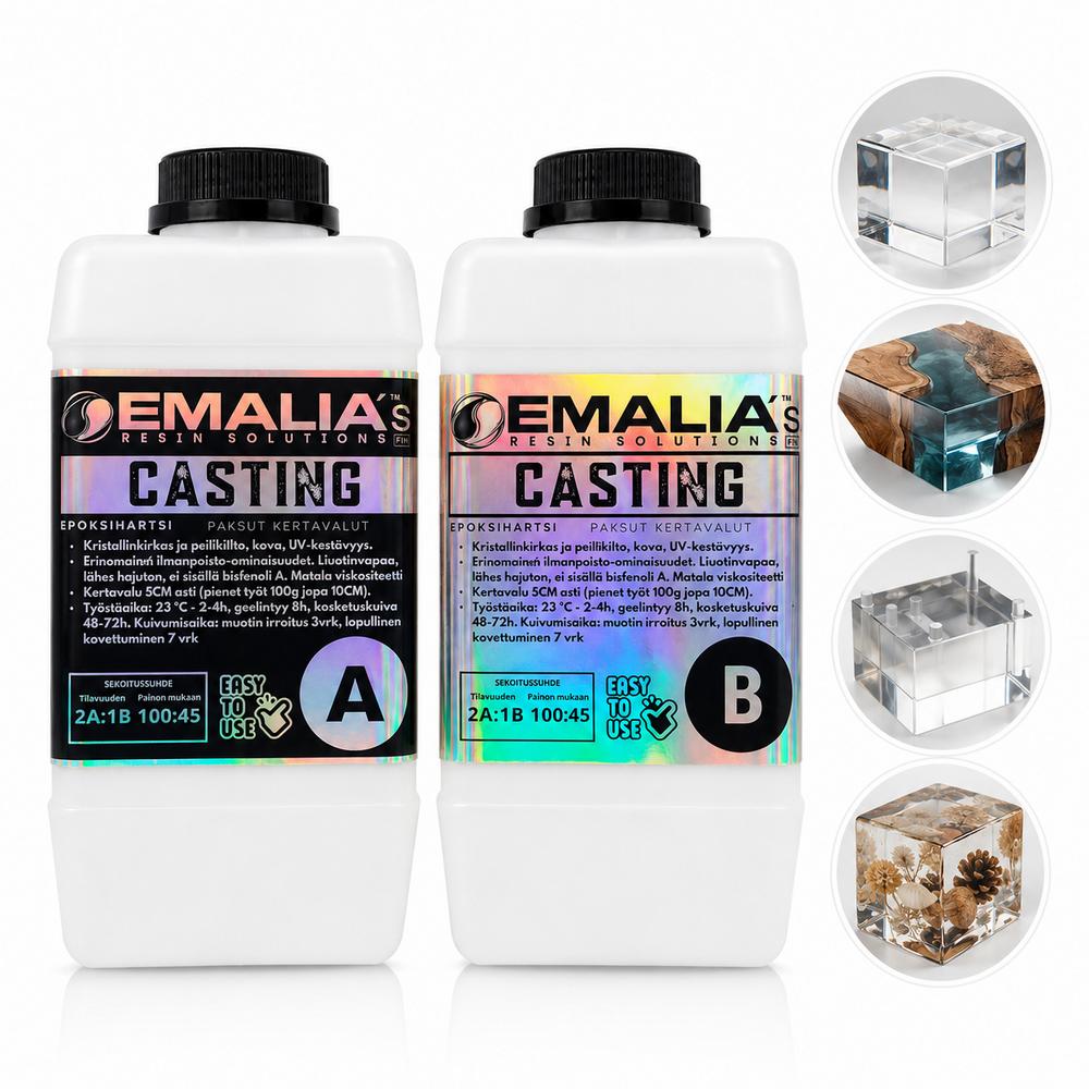 Emalia Casting Epoksivalusarja