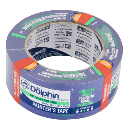 Blue Dolphin Maalarinteippi 48mm x 50m Special Blue 30PV