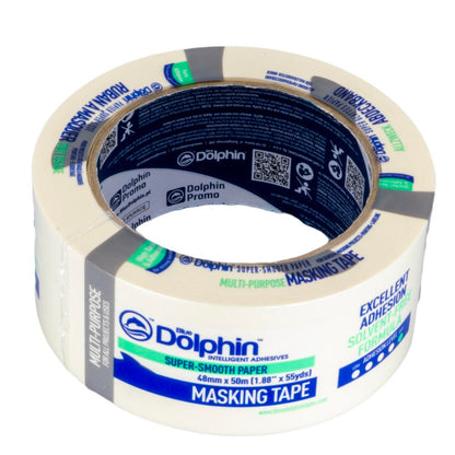 Blue Dolphin Maalarinteippi 627  48 mm x 50 m ammattilaatu