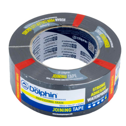 Blue Dolphin Liitosteippi PE 50 mm x 50 m rakennusmuoville