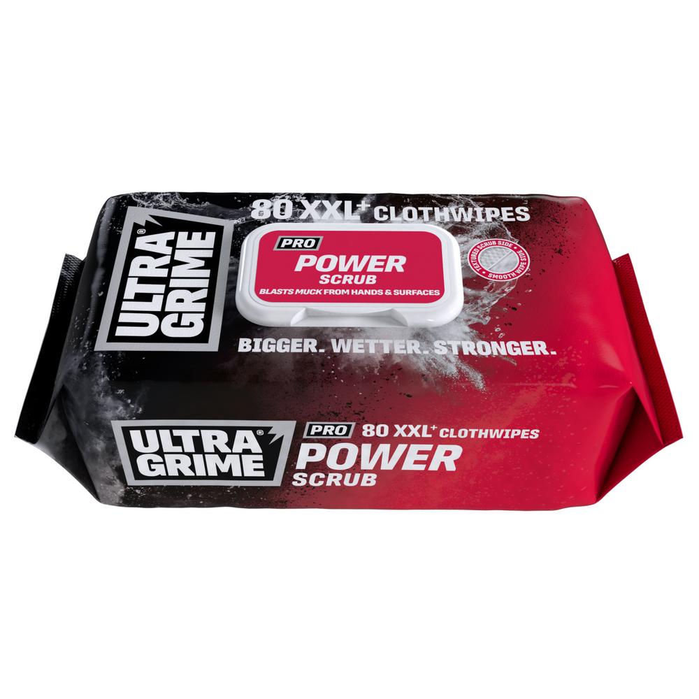 UltraGrime Puhdistusliina XXL    Power Scrub 38 x 25 cm 100 kpl