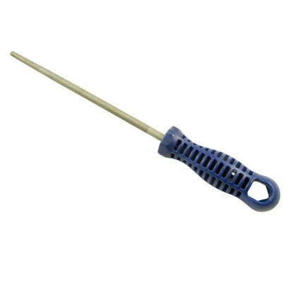 Sahaviila kahvalla 200 mm pyöreä