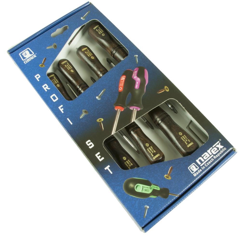 Ruuvimeisselisarja Narex wood line plus