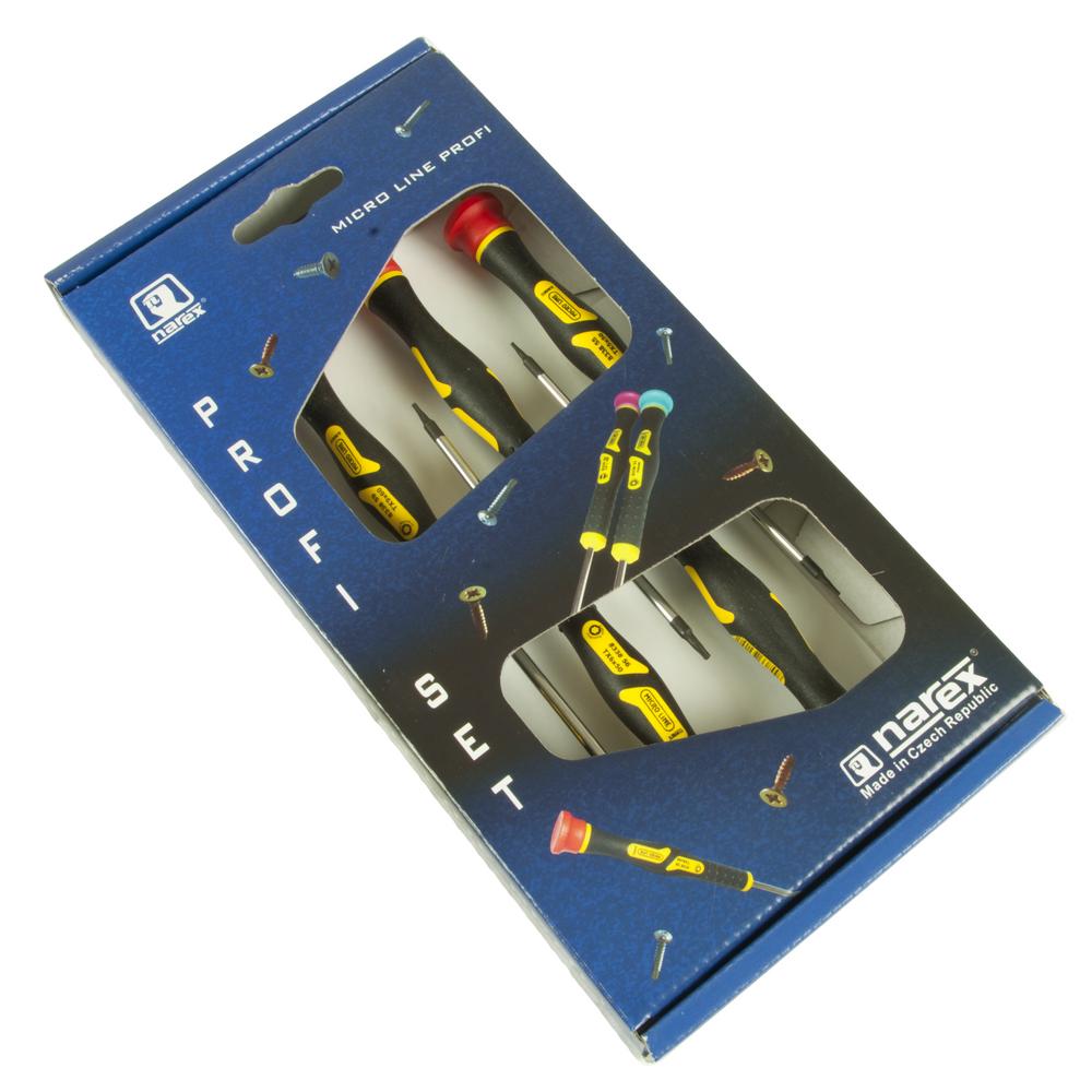 Ruuvimeisselisarja Narex Micro Line Profi