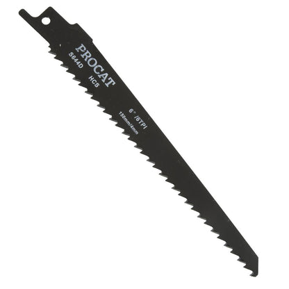 Puukkosahanterä S644 3 kpl puulle 150 mm 6 tpi